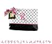Mud Pie Gifted Initials Cosmetic Bag, Letter B