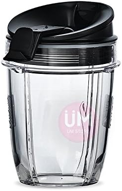 UM Replacement Parts Cup for Nutri Ninja Blender Auto-iQ 1000w,18 oz Cup and Sip N Seal Lid