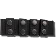 Tru-Spec Heavy Duty Belt Keepers in Black - 4 Pack