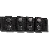 Tru-Spec Heavy Duty Belt Keepers in Black - 4 Pack