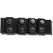 Tru-Spec Heavy Duty Belt Keepers in Black - 4 Pack