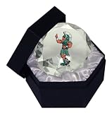 Michigan State Spartans Crystal Desk Paperweight