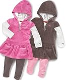 Puma Baby Girl Sculpted Velour Jumper Set