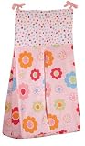 NoJo Pop Petals Diaper Stacker, Pink/White