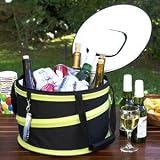 Compact Pop-Up Cooler ( Black/Grey)