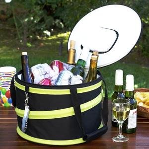 Compact Pop-Up Cooler ( Black/Grey)