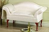 Review Home Decorators Collection  / Delmar Rolled-arm Settee Ivory Stripe 67