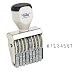 U. S. Stamp & Sign RN034 U.S. Stamp & Sign Rubber Numberer, 4 Bands, Type Size 3