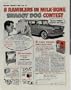 Enter Today! Win one of 8 Ramblers in Milk-Bone "SHAGGY DOG" Contest! Walt Disney's New Hit, "SHAGGY DOG" stars Fred MacMurray, and Jean Hagen. ..... Milk Bone "Shaggy Dog" Jingle Contest Ad, A4658A.