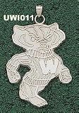 Univ Of Wisconsin Bucky Giant Charm/Pendant -Choose from 14K/10K, Stainless Steel or Gold Plated