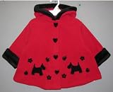 Good Lad Toddler Red Scotty Dog Fleece Jacket