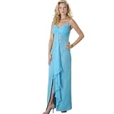Beaded Evening Dress - Prom Dress, Party, Formal Gown by Sean Collection (50183) Turq