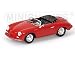 Diecast Model Porsche 356 Speedster in Red (1:43 scale)