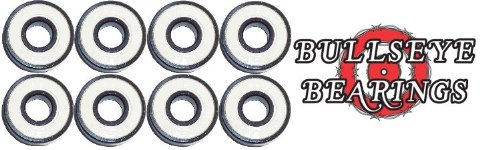 BULLSEYE Skateboard BEARINGS - ABEC 9 - THE FASTEST
