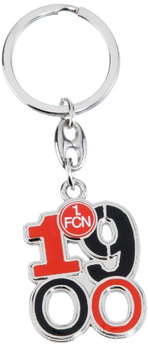 1. FC N&uuml;rnberg Schl&uuml;sselanh&auml;nger, rot, FD-FCN-11-SA-GD