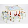 Levels of Discovery Alphabet Soup Table & 4 Stool Set