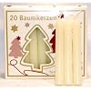 Ivory Chime Candle 20 Pack