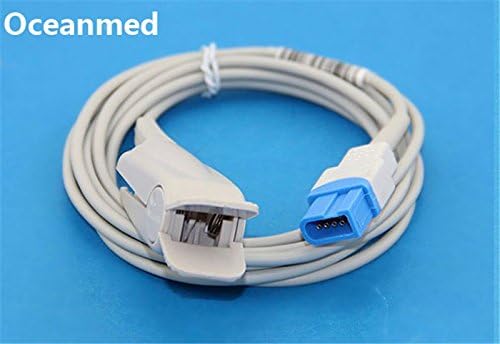Spacelabs 10pin Adult Finger SpO2 Sensor Pulse Oximetry Probe (Nellcor/Oximax Tech)
