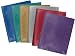 StoreSMART - Metallic Colors - 6-pack: 1 of each color - Plastic Archival Twin Pocket Folders - For Business, School, & Home - R900MCP6