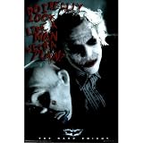 The Dark Knight Movie (Joker, Man With a Plan) Poster Print - 22x34
