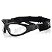 Bobster GXR Sport Sunglasses,Black Frame/Clear Lens,one size