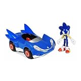 Sonic Sega AllStars Racing Vehicle with 3.5 Inch Figure Sonic with Speed Star