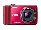Sony Cyber-Shot DSC-H70 16.1 MP Digital Still Camera with 10x Wide-Angle Optical Zoom G Lens and 3.0-inch LCD (Red)