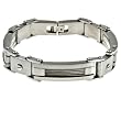 Stainless Steel Bracelet - Length: 8.5", Width: 13mm