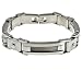 Stainless Steel Bracelet - Length: 8.5", Width: 13mm