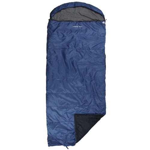 10T ALASKAN Sac de couchage couverture Bleu 235 x 100 cm