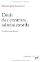 Droit des contrats administratifs