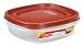 Rubbermaid 7J65 Easy Find Lid Square 3-Cup Food Storage Container