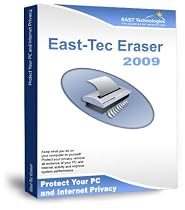 East-Tec Eraser 2009 - Guard Against Identity Theft and Protect Your Privacy By Safely Cleaning and Erasing Sensitive Data Like Medical Records or Financial Data From Your Computer (Windows Software)
