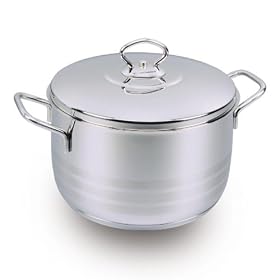 Korkmaz A1902 Astra 4 Quart Casserole Stockpot With Lid by Korzman