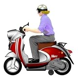 Silverlit - Radio commande - Voiture - Mini Scooter - Boy - 1:12