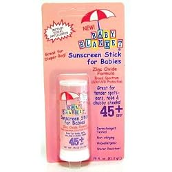 Baby Blanket SPF#45 + Sunscreen Stick .75 oz.