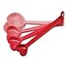 HEART SHAPED Valentines Day MEASURING SPOONS teaspoons