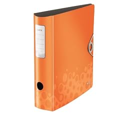 Leitz 10470045 Ordner Active Bebop 180�, PP, A4, breit, orange