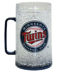 Minnesota Twins Crystal Freezer Mug Monster Size Combines State-Of-The-Art Refreezability