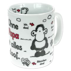 Sheepworld 58568 Namenstasse - Ohne Papa ist alles doof