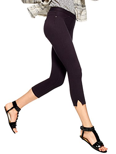 Hue Original Denim Capri w/Ankle Slits