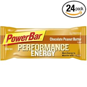 PowerBar Performance The Original Energy Bar, Chocolate Peanut Butter, 2.29-Ounce Bars (Pack of 24)