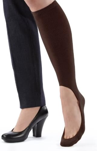 KEYSOCKS No Show Knee High Socks
