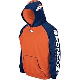 Denver Broncos NFL Helmet Hoodie Hooded Sweatshirt