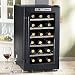 The Wine Enthusiast 18-Bottle Wine Cellar - Graphite