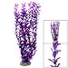 18 Inch Purple Plastic Fish Tank Plant Aquarium Grass Decor Ornament 18 Inch Purple Plastic Fish Tank Plant Aquarium Grass Decor Ornament