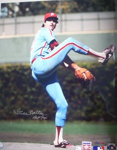 Steve Carlton Signed Phillies 16x20 Photo
