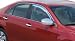 Putco 480320 Element Chrome Front  Window Visor - Set of 2