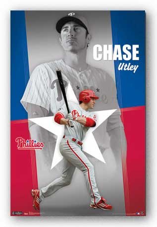 Phillies - C Utley 11 Wall Poster 22