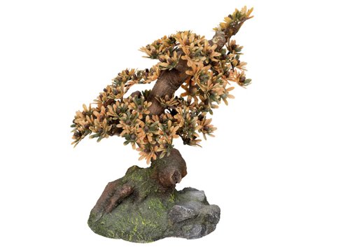 Aquarium Dekoration Aqua Ornaments \"BONSAI\"; L10,5 x B16 x H19 cm Preisvergleich